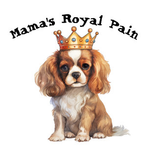 Camiseta Dor Real da Mama do Cocker Spaniel