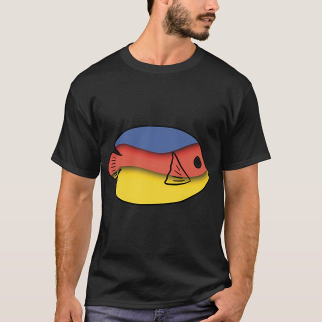 Camiseta Dor tang de corte de papel (Frente)