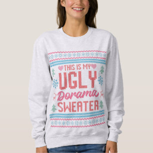 Camiseta Dorama Ugly Christmas Sweater Knit Style
