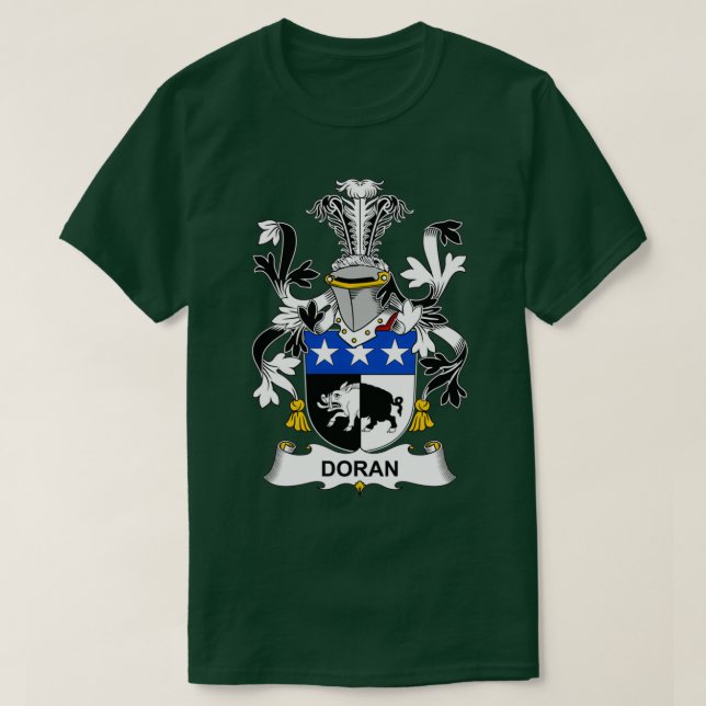 Camiseta Doran Coat of Arms Family Crest  (Frente do Design)
