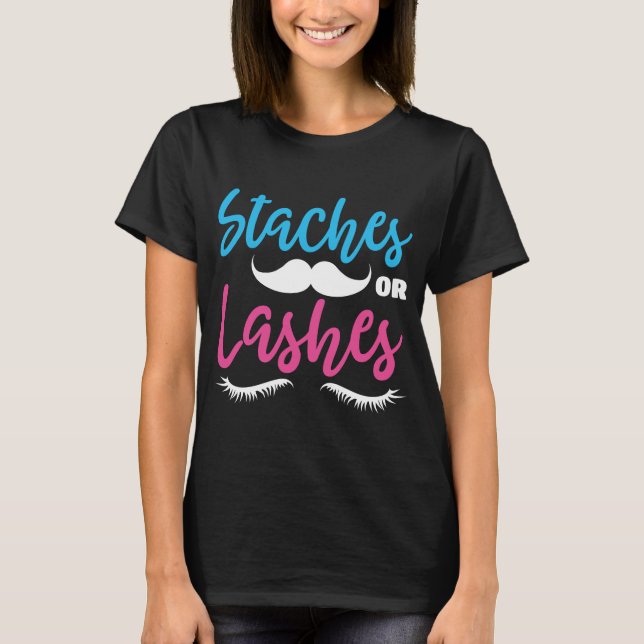 Camiseta Dores Ou Lashes, Ideia De Presente De Gênero (Frente)