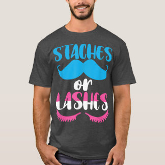 Camiseta Dores Ou Lashes Sexo Bonito Revelam Bebê Engraçado