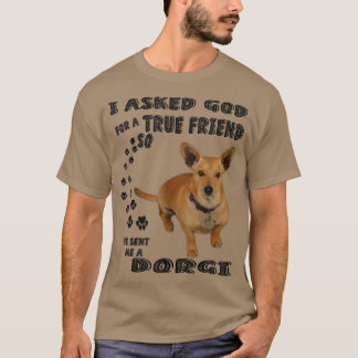 Camiseta Dorgi Quote Mom, Dachshund Welsh Corgi Dad, Cute D