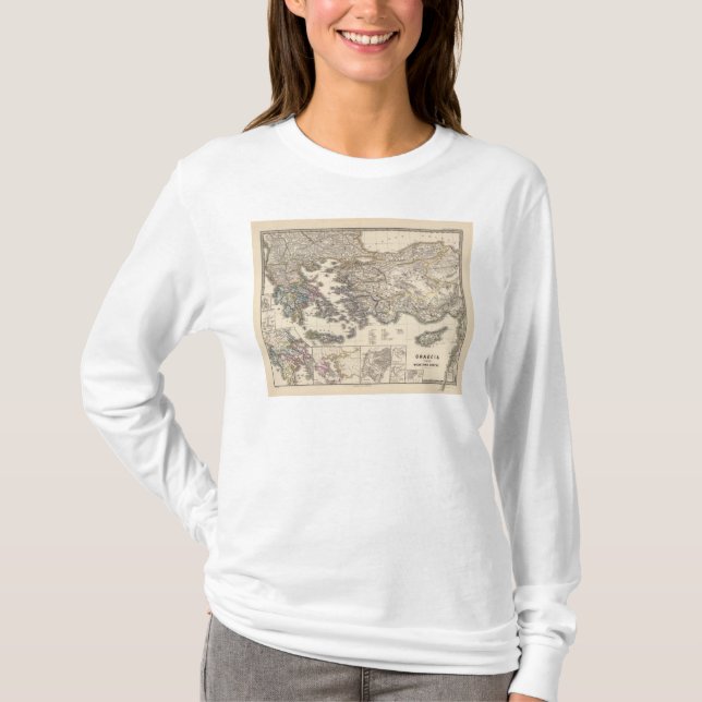 Camiseta Doricae dos migrationis do tempore de Graecia (Frente)