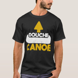 Camiseta Dork Canoe Autodesprezando Seta Para Cima Engraçad