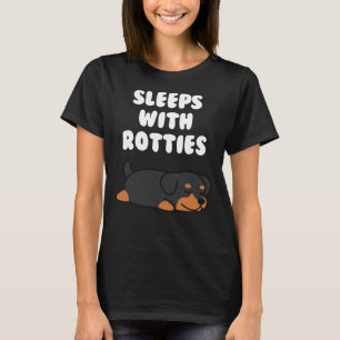 Camiseta Dorme Com Rottweilers