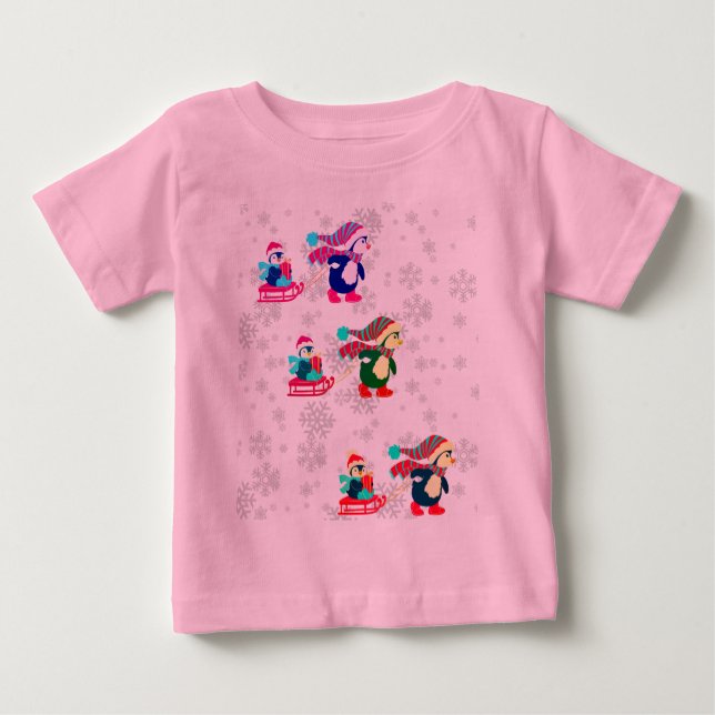 Camiseta Dorme de pinguins (Frente)