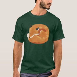 Camiseta Dormindo de forma engraçada