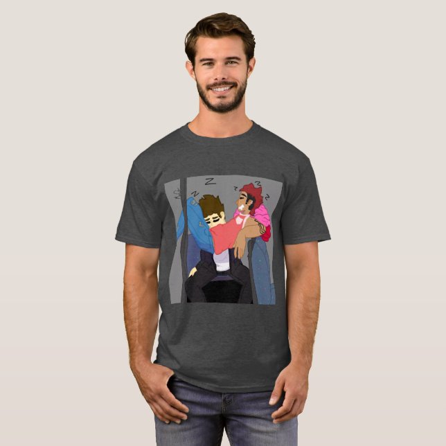 Camiseta dormindo no ônibus (Frente Completa)