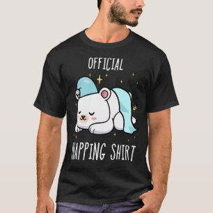 Camiseta Dormindo Urso Polar Pijamas Sonolento