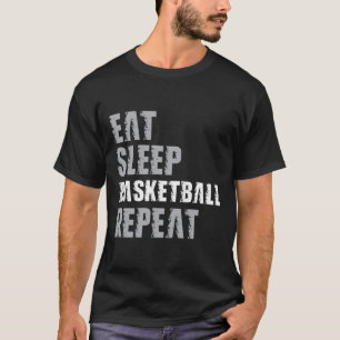 Camiseta Dormir Basquete Repete O Natal Para Teen Adu