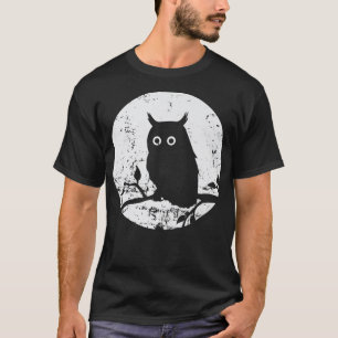 Camiseta Dormir com Coruja Ativa Noturna Tipo Dormir fora23
