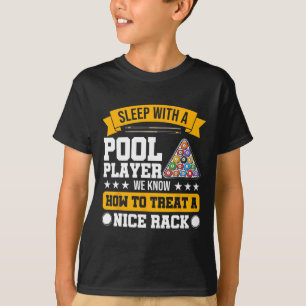 Camiseta Dormir Com Um Jogador De Piscina - Jogador De Pisc