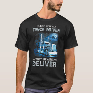 Camiseta Dormir Com Um Motorista De Caminhão Que Sempre Ent