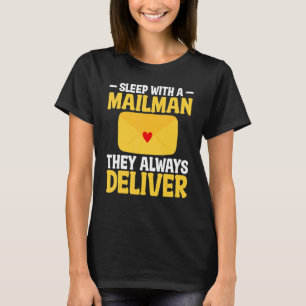 Camiseta Dormir Com Um Posto De Trabalhadores Postais Do Co