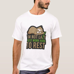 Camiseta Dormir Descansar Animal Relaxar Sono Pregado