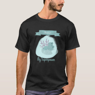 Camiseta Dormir É O Meu Super Poder Dormir Preguiçoso
