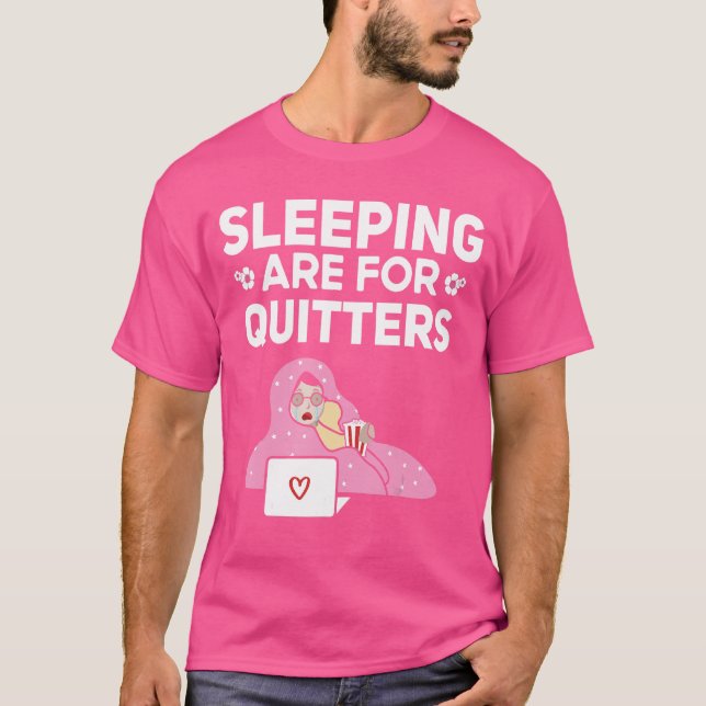 Camiseta Dormir É Para Quitters K Drama Coreano Kdr (Frente)