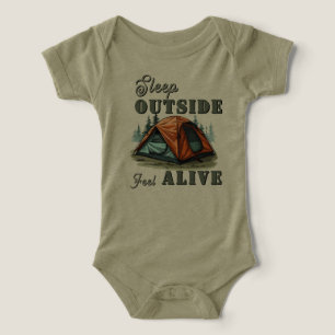 Camiseta Dormir Fora, Sentir-se Vivo