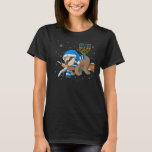 Camiseta Dormir Lita Menorah Hanukkah Chanukah Animal Je<br><div class="desc">Sangrento e mortal Menorah Hanukkah Chanukah</div>