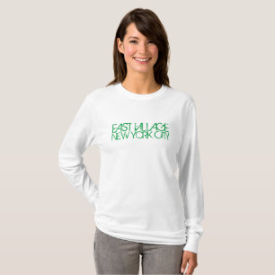 CAMISETA DORMIR LONGO DA NOVA IORQUE MULHER DA VILA LESTE