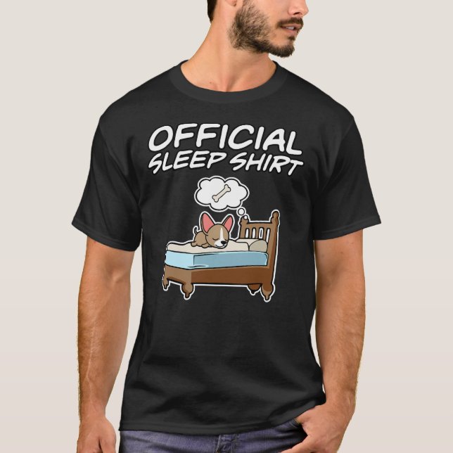 Camiseta Dormir Oficial I Pijamas Chihuahua (Frente)