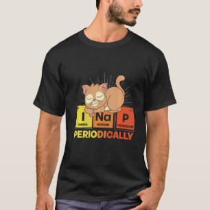 Camiseta Dormir Periodicamente, Cuta De Animais De Companhi