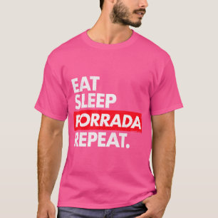 Camiseta Dormir Porrada Repetir Bjj Jiu Jitsu Todos Os Dias