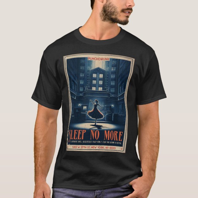 Camiseta Dormir Sem Mais com Punchbêbado (Frente)