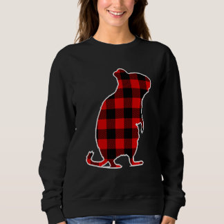 Camiseta Dormouse Red Buffalo Xadrez Rodent Correspondente