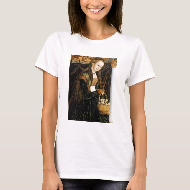 Camiseta Dorothea - Cranach, o Velho - c1530 (Frente)