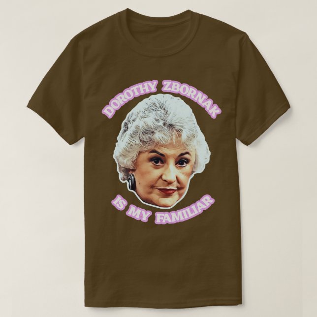Camiseta Dorothy Zbornak é minha familiar (Frente do Design)