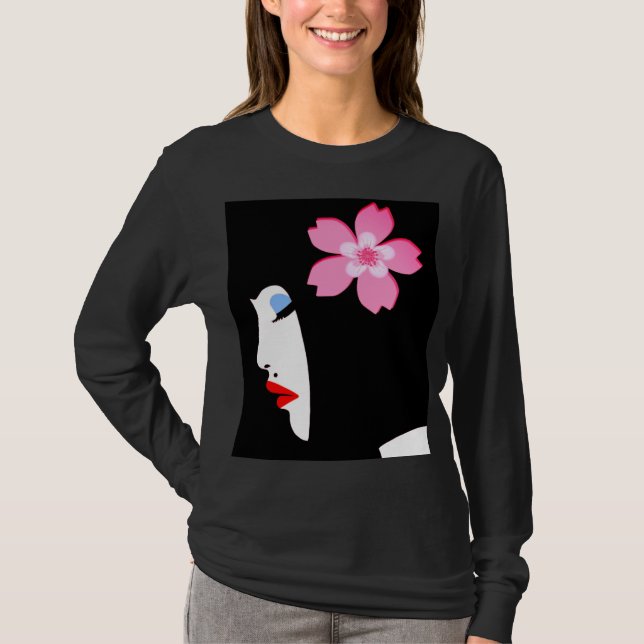 Camiseta dorsal, de uso feminino (Frente)