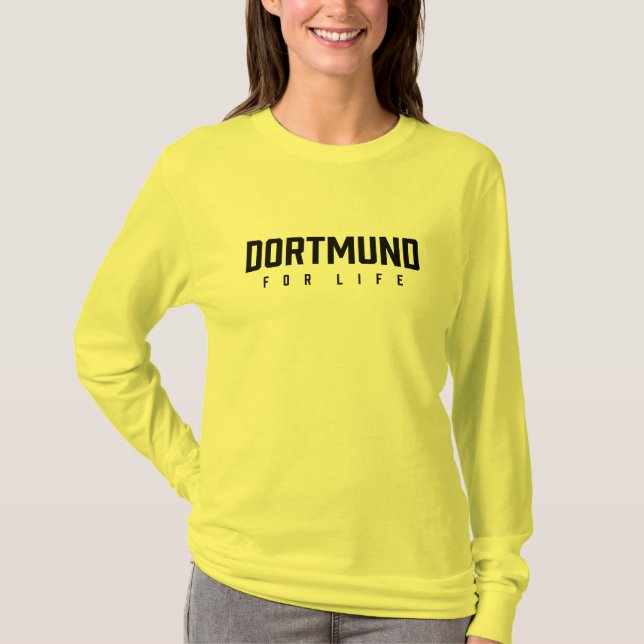 Camiseta Dortmund For Life (Frente)