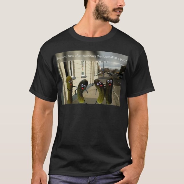 Camiseta dos adeptos de Inglaterra (Frente)