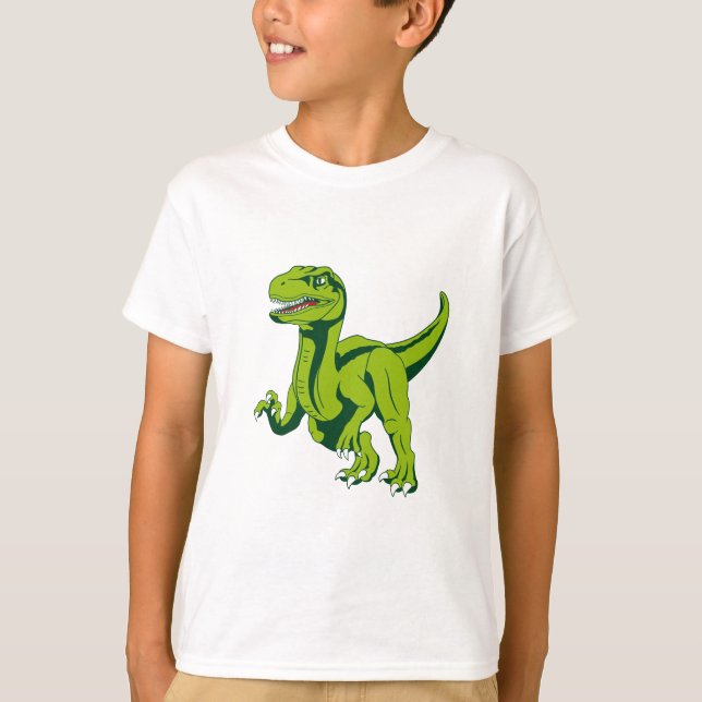 Camiseta dos dinossauros (Frente)