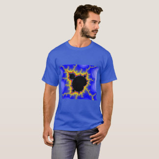Camiseta Dos homens ajustados do Fractal de Mandelbrot o