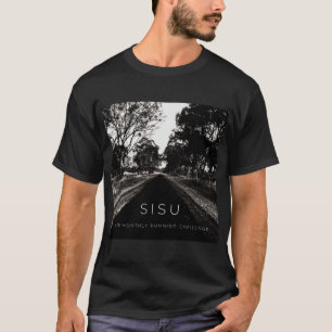Camiseta Dos homens mensais do desafio do corredor de Sisu