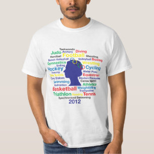 Camiseta Dos homens principais dos eventos de Reino Unido o