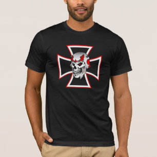 Camiseta Dos homens transversais do design gráfico do
