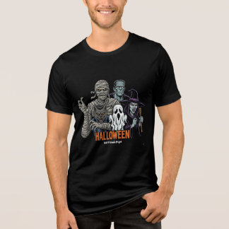 Camiseta dos Monstros de Halloween Spooky