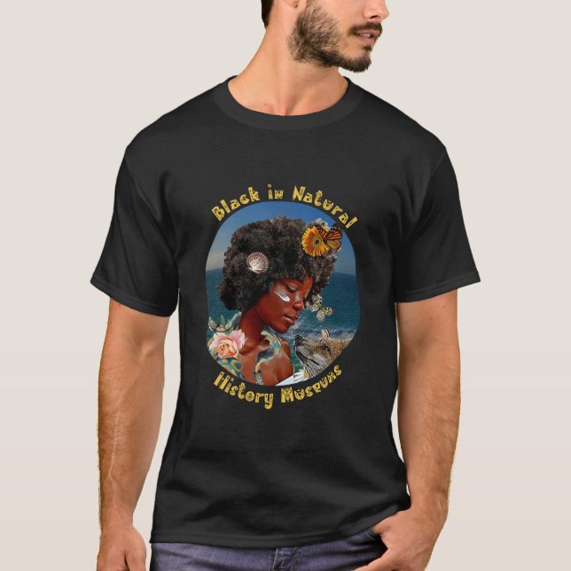 Camiseta dos museus de história da Natura (Frente)