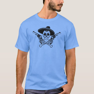 Camiseta Dos Pistoles engraçado