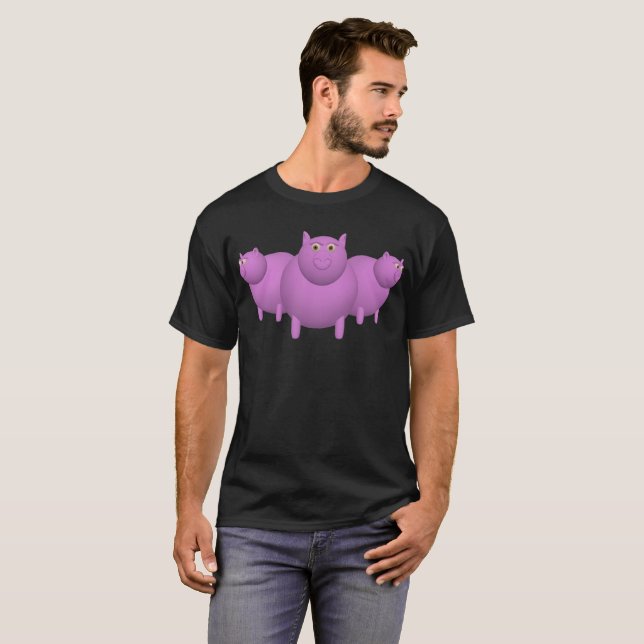 Camiseta dos Porcos (Frente Completa)