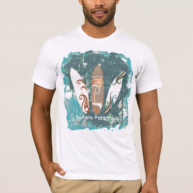 camiseta dos surfistas da reunião da direcção (Frente)
