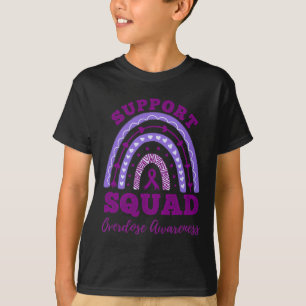 Camiseta Dosagem de Suporte Consciência de Sobredosagem do 