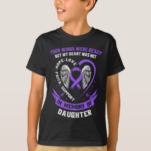 Camiseta Dosagem Roxa No Dia Da Consciência Em Memória D