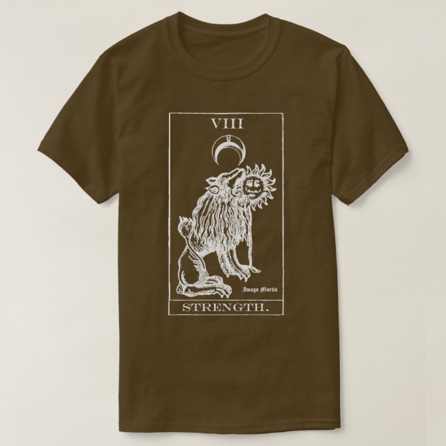 Camiseta Dosagem Tarot VIII (Frente do Design)