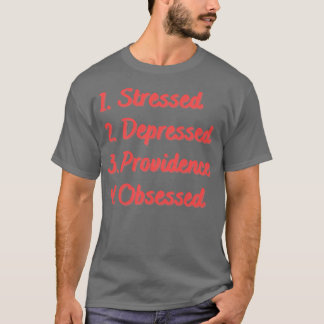 Camiseta Dossiê Deprimida em Estresse Obcecada