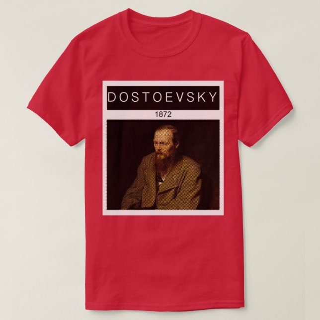 Camiseta Dostoevsky (Frente do Design)